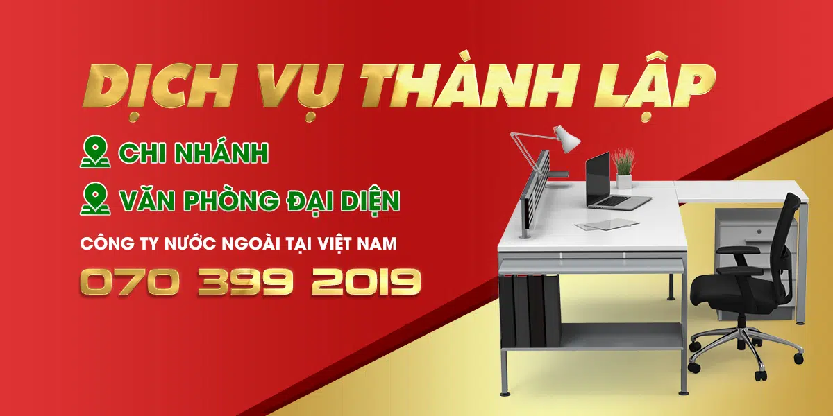 Dịch vụ thành lập chi nhánh văn phòng đại diện công ty nước ngoài tại TPHCM