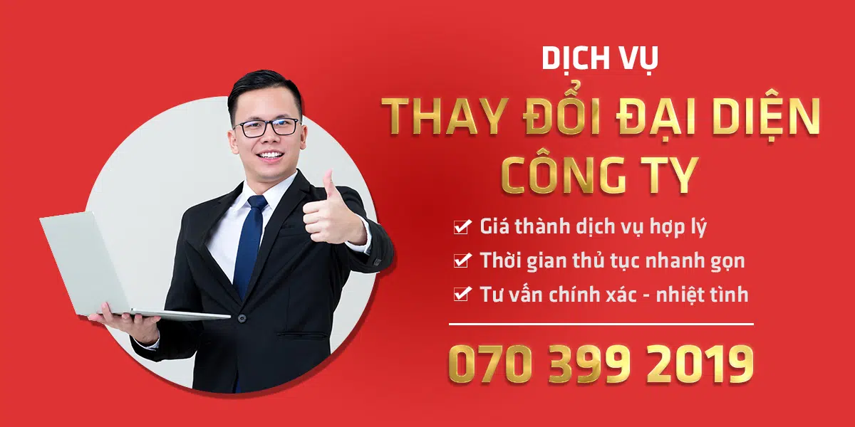 Thủ tục thay đổi người đại diện theo pháp luật công ty cổ phần